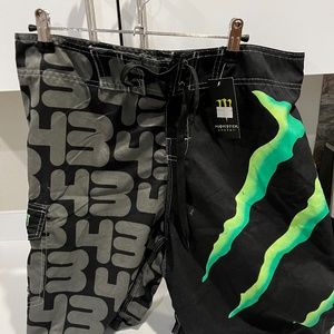 MONSTER ENERGY DRINK BATHING SHORTS